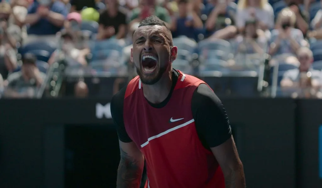 Nick Kyrgios in Netflix's Break Point